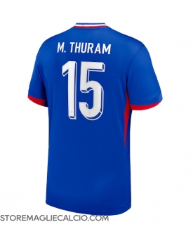 Francia Marcus Thuram #15 Maglia Gara Casa Repliche Europei 2024